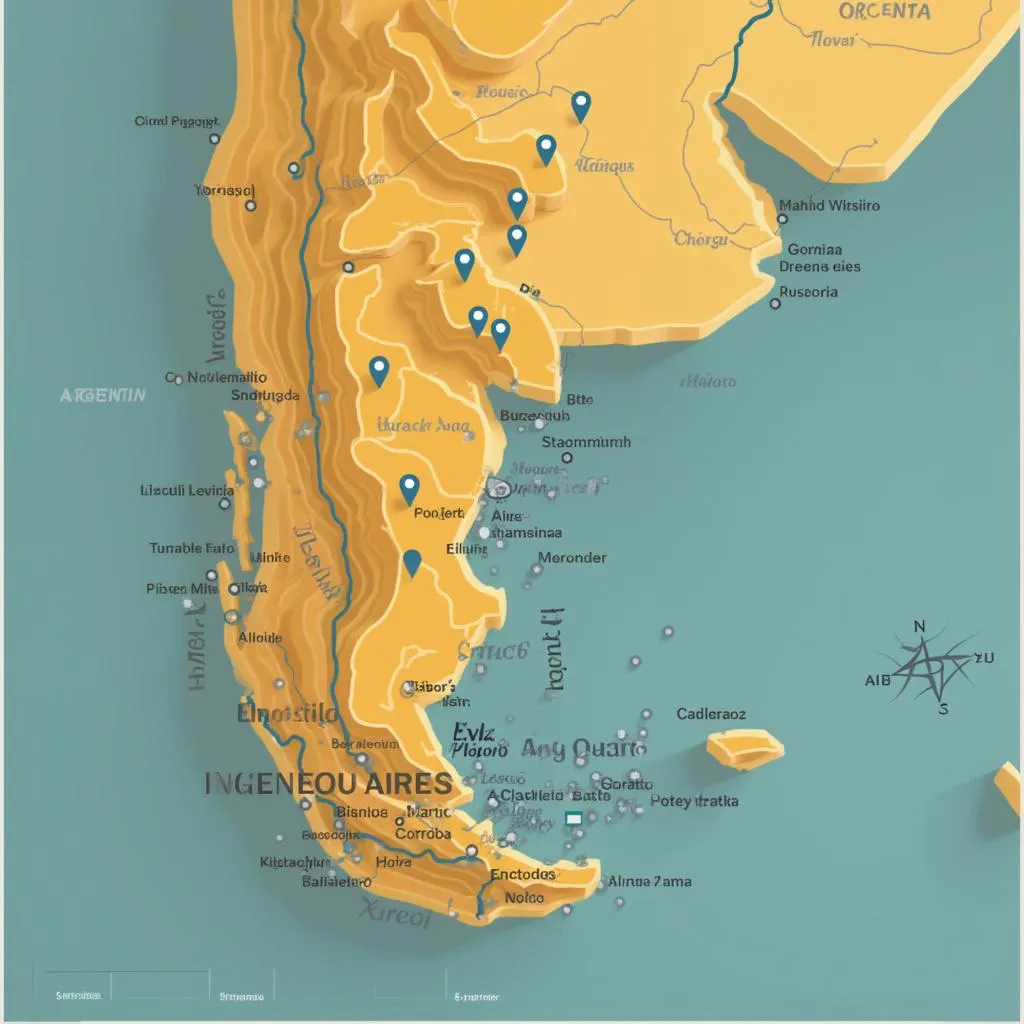 Cobertura en ciudades de Argentina